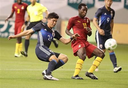 المهاجم كايمان في لقاء اليابان وغانا