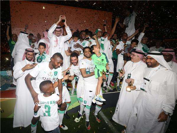 فرحة التتويج