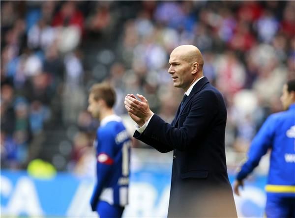 زيدان في مباراة اليوم