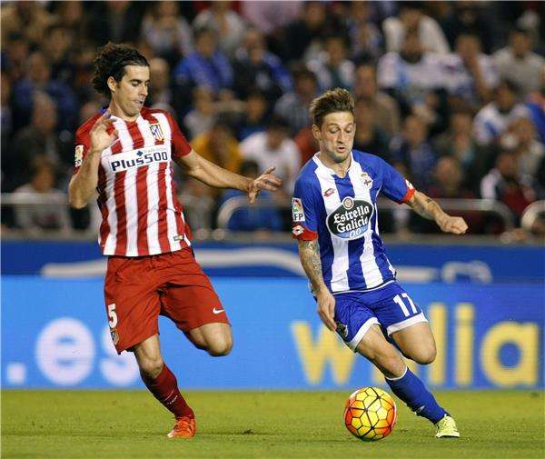 تياجو مينديش في مباراة فريقه أمام ديبورتيفو