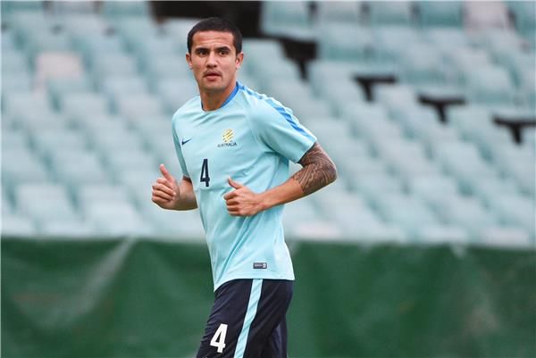 تيم كاهيل في التدريبات