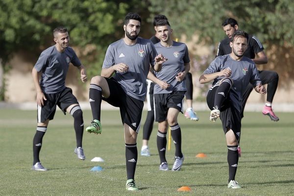 من تدريبات النشامى اليوم