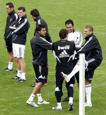صورة لتداريب ريال مدريد ليوم امس