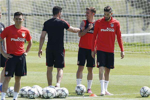 من مران أتلتيكو اليوم