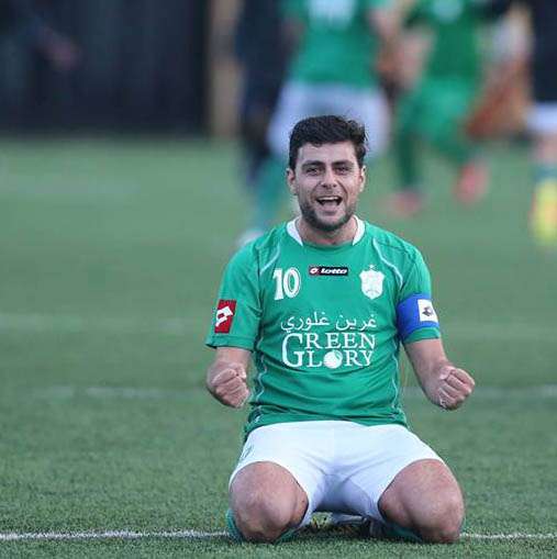 محمد عطوي اختير أفضل لاعب في المباراة
