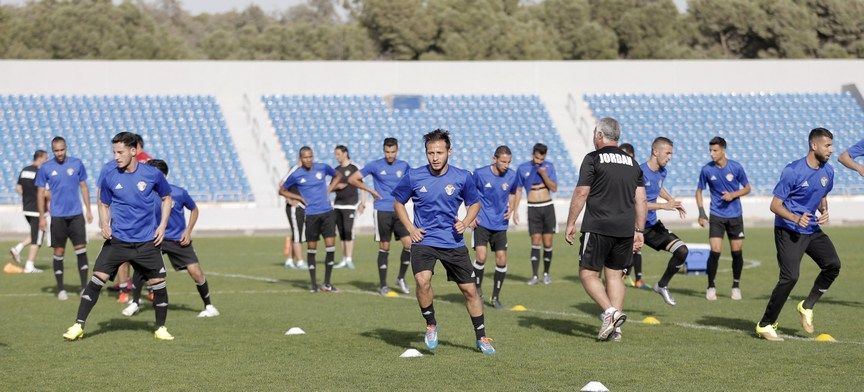 من تدريبات النشامى 