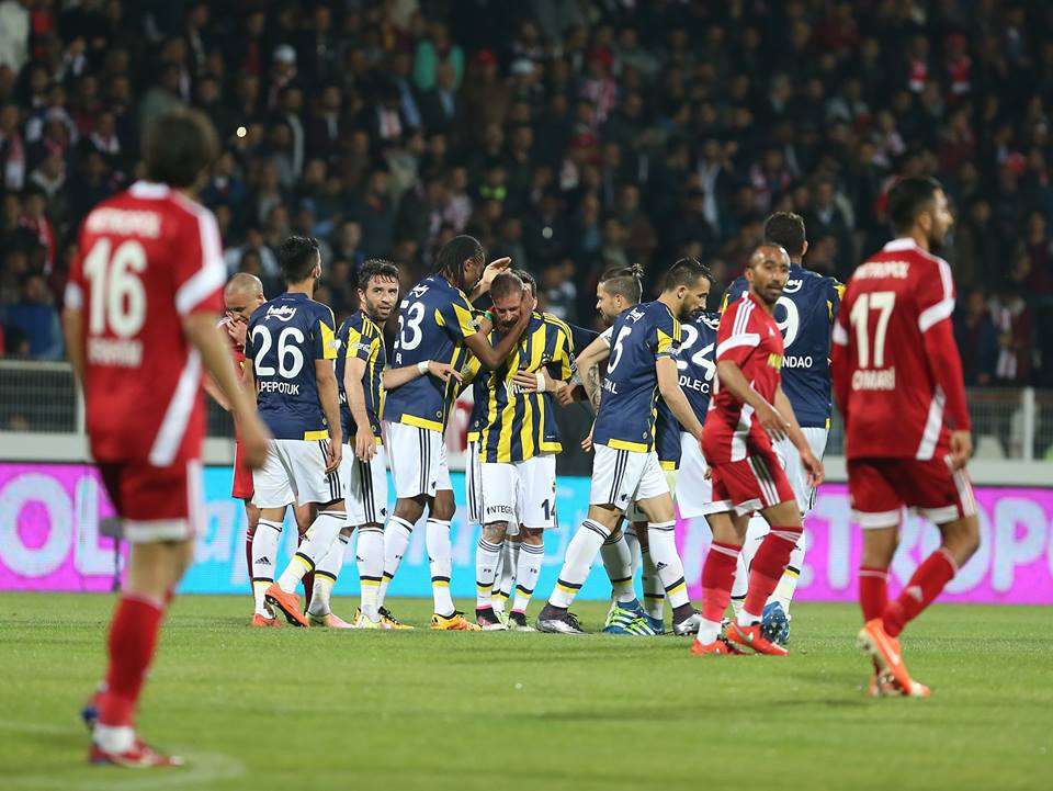 من مباراة سيفاس سبور وفناربخشه