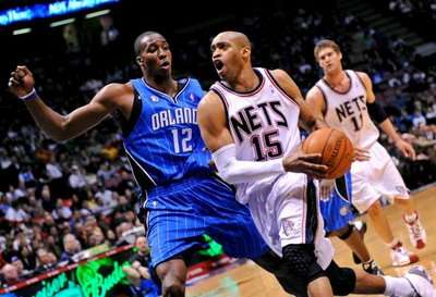 جانب من لقـاء اورلانـدو ماجيـك مع نيوجيرسي نتس