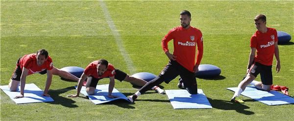 من تدريبات أتلتيكو مدريد اليوم 