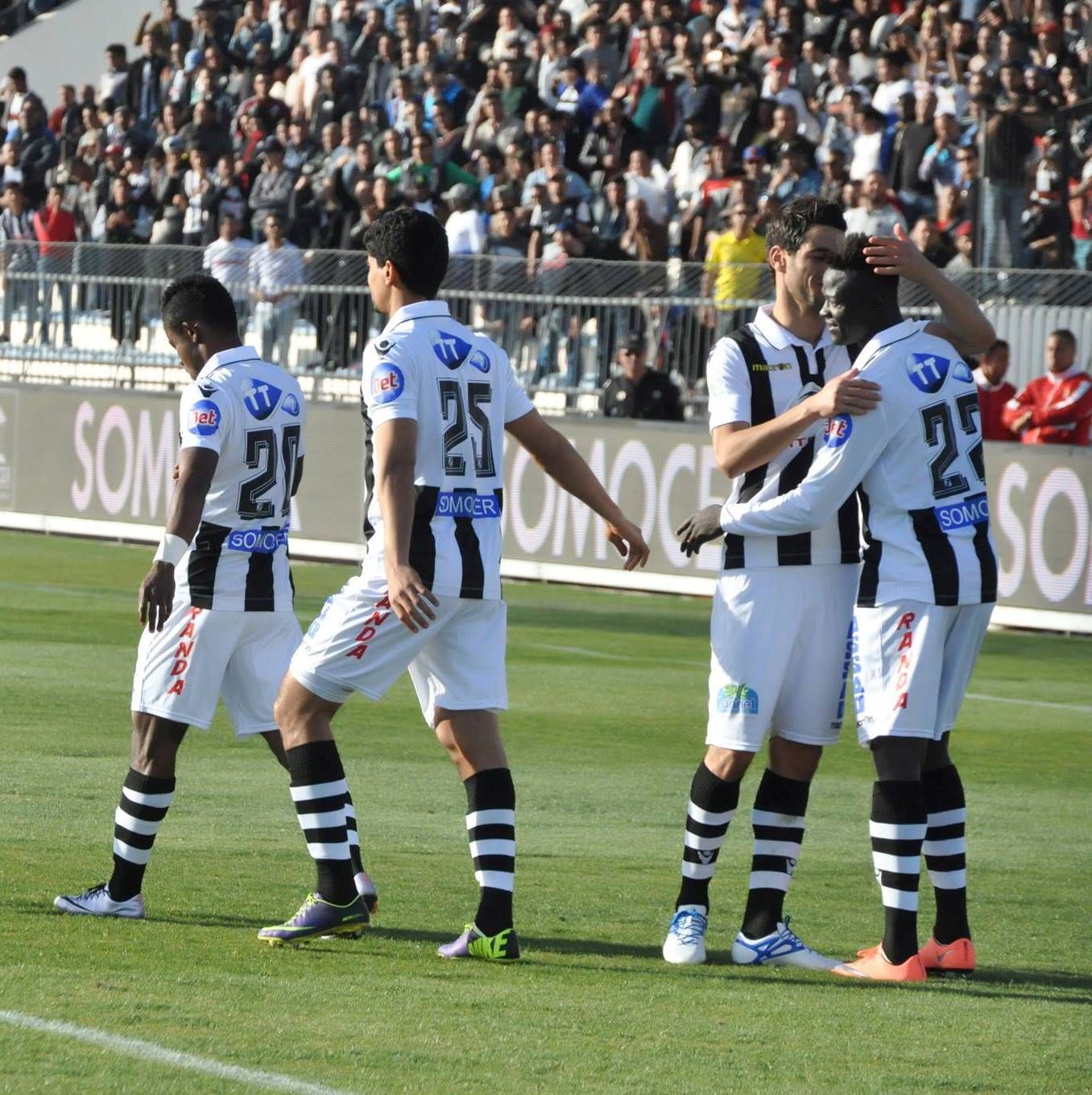 فرحة لاعبي النادي الصفاقسي