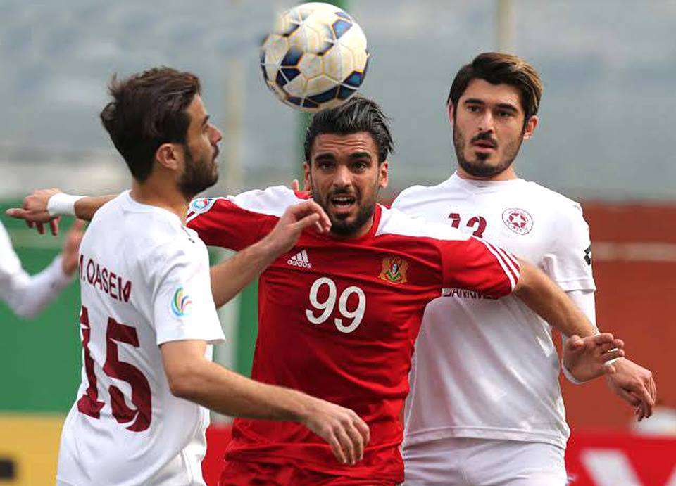 من مواجهات الجيش في مسابقة كاس الاتحاد الآسيوي