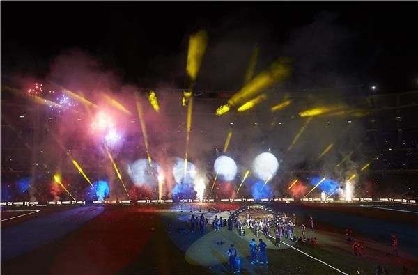 من احتفالات برشلونة