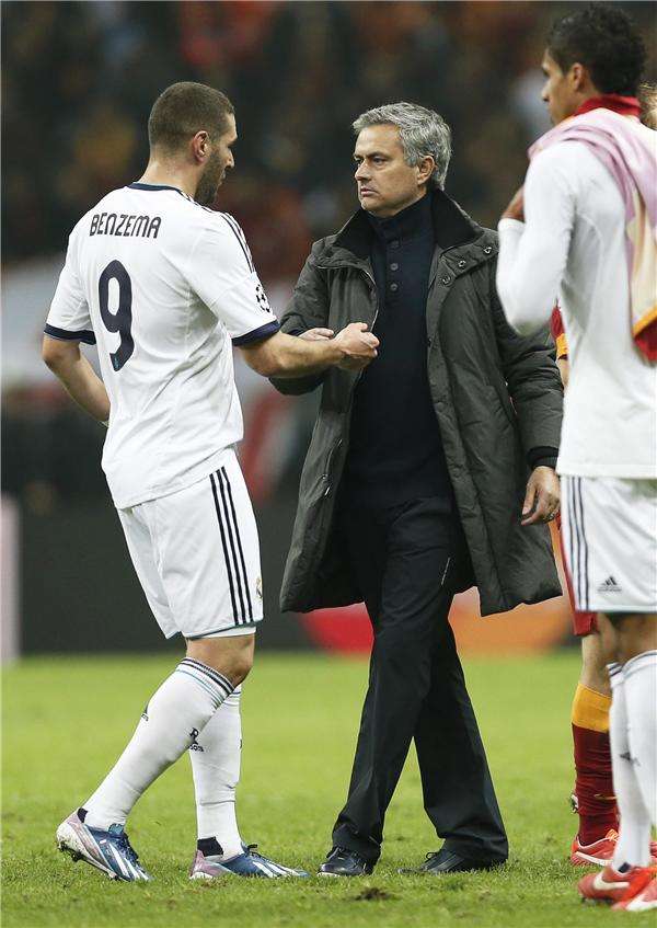 مورينيو و بنزيمة 