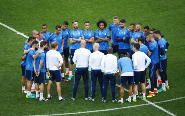 من تدريبات اليوم