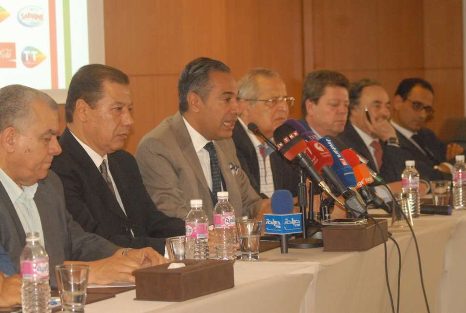 من المؤتمر الصحفي للملعب التونسي