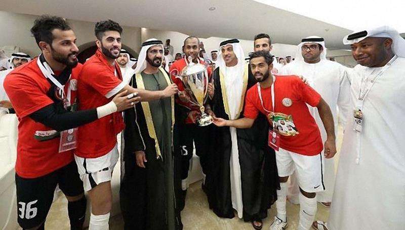 الجزيرة بطلا لكأس رئيس دولة الإمارات