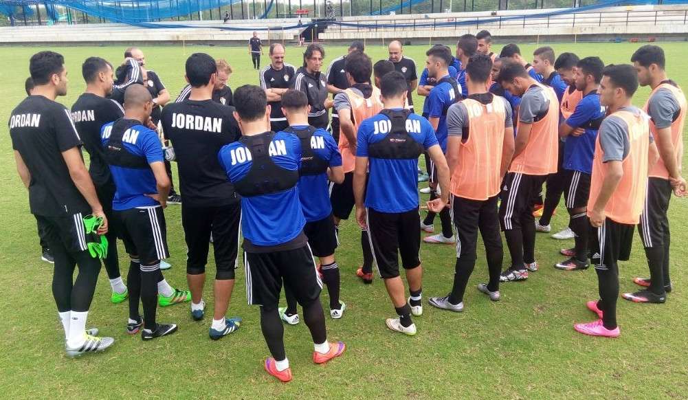 من تدريبات النشامى في تايلاند