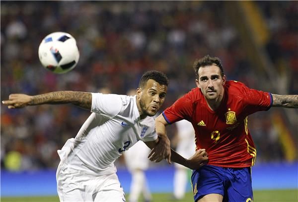 رايان برتراند ضد المنتخب الإسباني