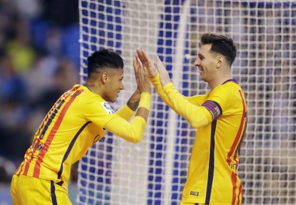  ليونيل ميسي ,  نيمار 