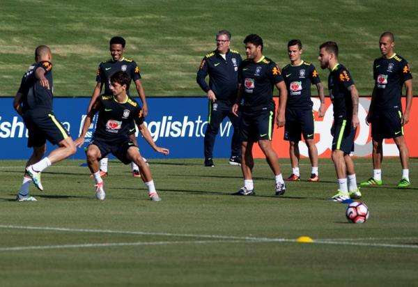 تدريبات منتخب البرازيل