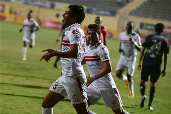 من إحدى مباريات الزمالك