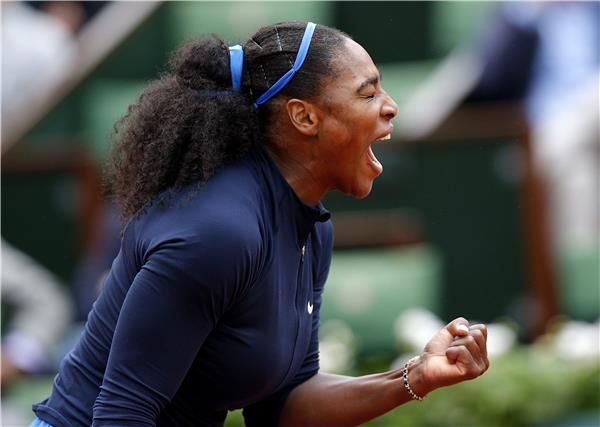 سيرينا وليامز في مباراة اليوم