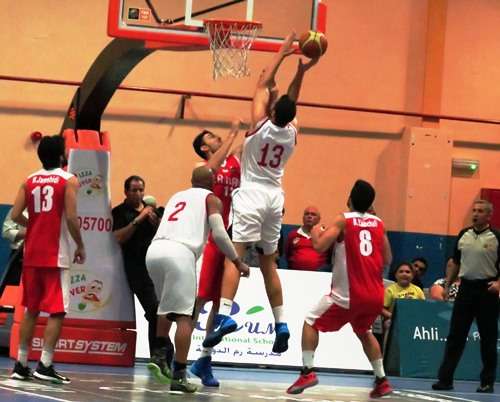 من أحد لقاءات منتخب الأردن بالبطولة