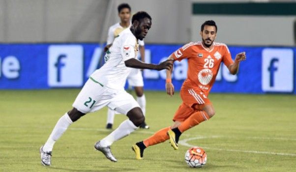 ديالو خلال مشاركته بالدوري الاماراتي