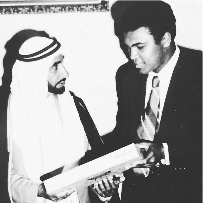 الشيخ زايد وكلاي