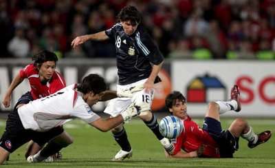 ميسي وبرافو