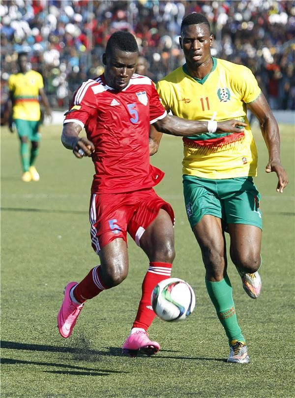 لقطة من مباريات غينيا بيساو