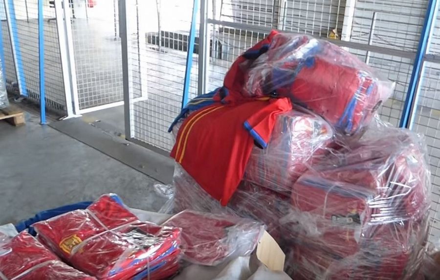 جانب من الأطقم المحجوزة