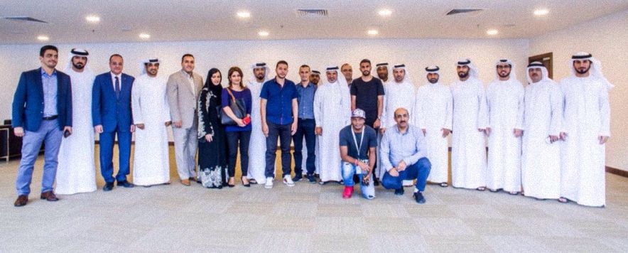 محرز خلال الزيارة