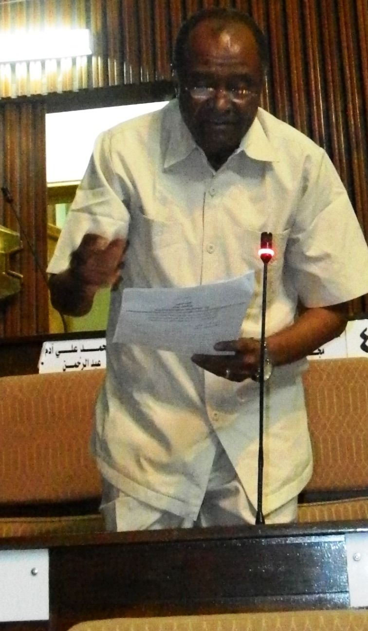مازدا في مداولته بالبرلمان السوداني