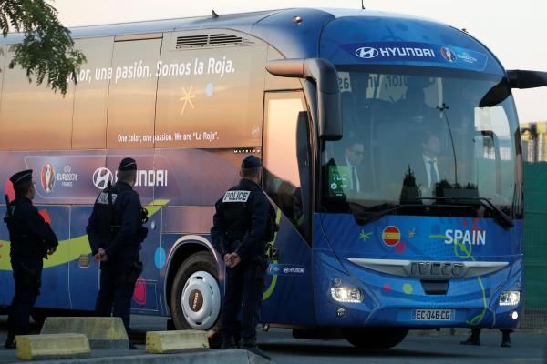 حافلة منتخب أسبانيا