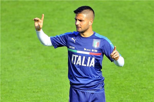 أقصر لاعب فى البطولة لورينزو إنسيني