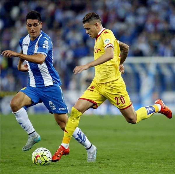  سنابريا في مباراة فريقه أمام إسبانيول