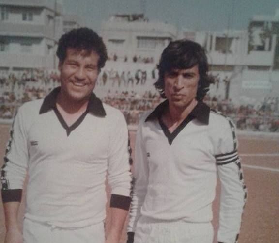 كامل منيب "يسار" وابراهيم مصطفى 