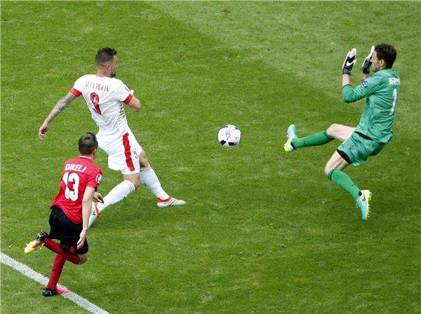 سويسرا وألبانيا