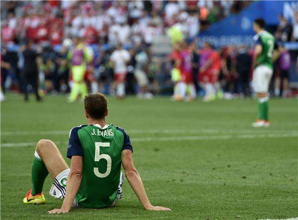 حسرة لاعبي ايرلندا الشمالية