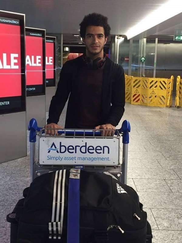 وصول عمر جابر لسويسرا 