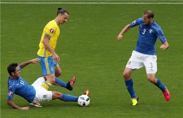 جورجيو كيليني من المباراة امام السويد