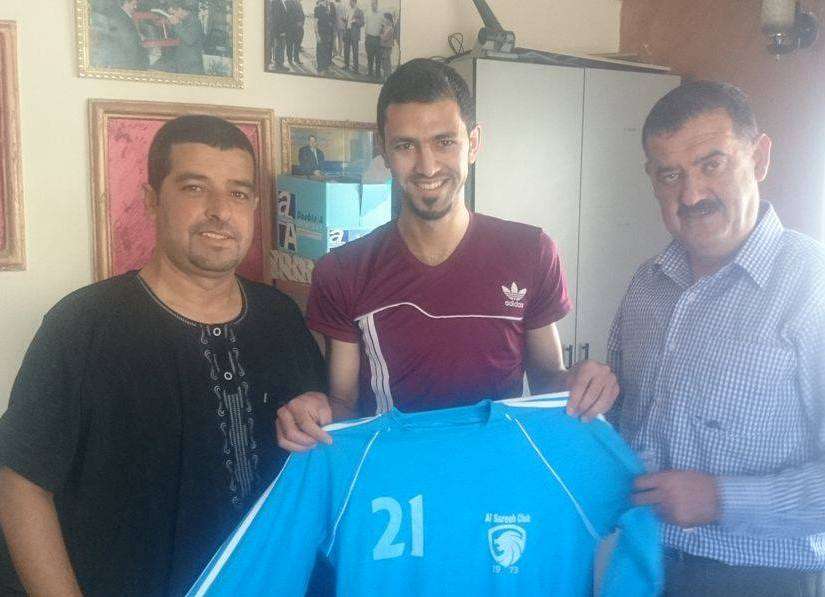 توقيع اللاعب عبيدات مروان