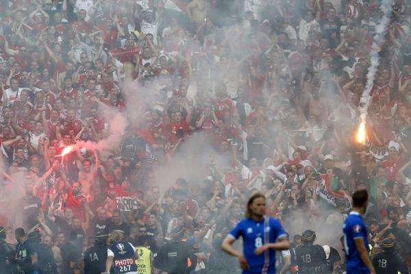 شغب الجماهير في اليورو