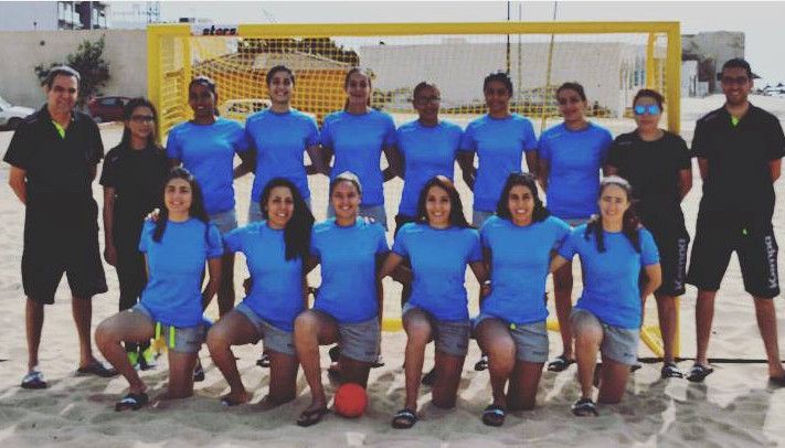 منتخب سيدات تونس لكرة اليد الشاطئية 
