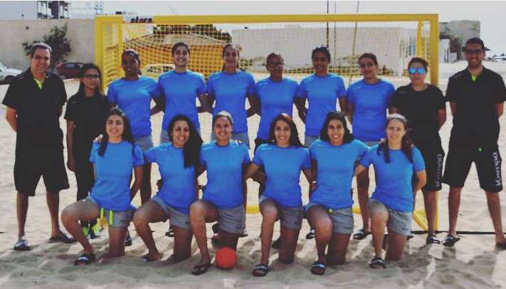 منتخب سيدات تونس لكرة اليد الشاطئية 