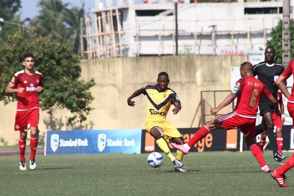 لقطة من مباراة الوداد وأسيك