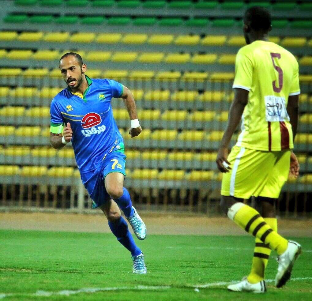 مشاري جديع العنزي هداف العروبة