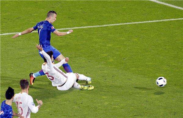 من مباراة إسبانيا وكرواتيا