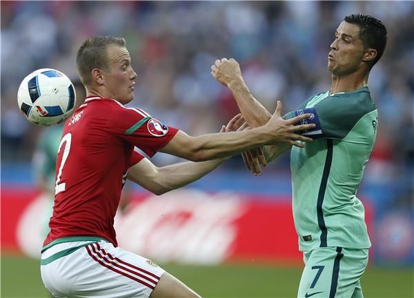 من لقاء البرتغال والمجر